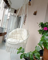 Hammock Chair, Macrame Round Swing