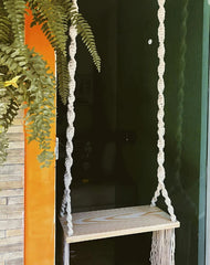 Handmade Macrame Swing, Hanging Seat