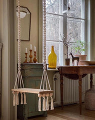 Beautiful Hanging Macrame Swing