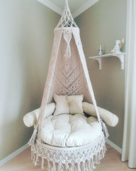 Lovely Swing Chair, Macrame Swing Chair, Hanging Hammock