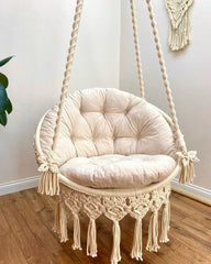 Bohemian Hanging Macrame Swing Chair