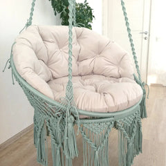 Macrame Hammock Chair, Hanging Chair