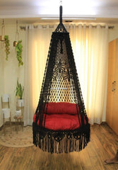 Beautiful Macrame Swing, Swing Bed, indoor Hammock, indoor Swing Chair